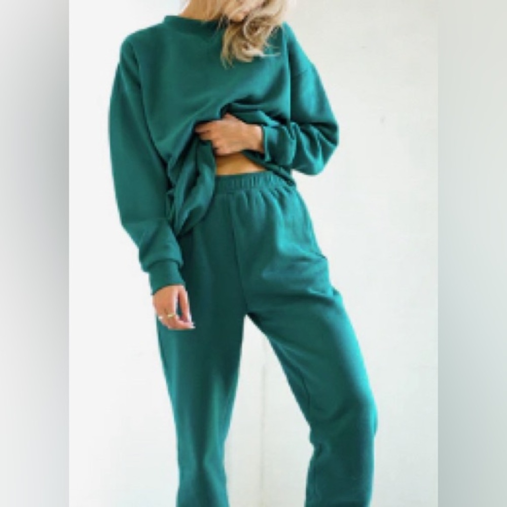 Yllw the Label Emerald Sea Athletic Joggers